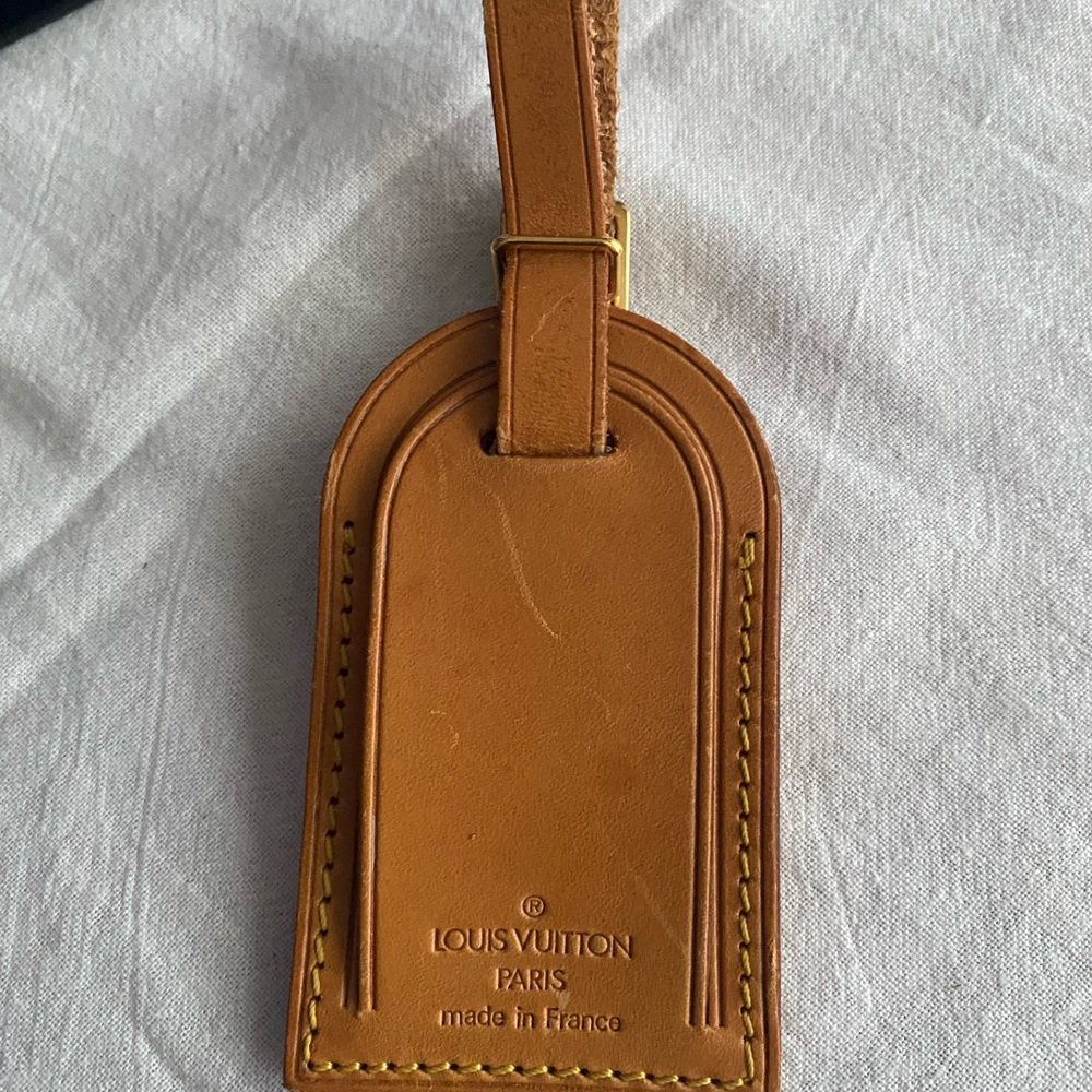 Louis Vuitton Tan Luggage Travel Bag